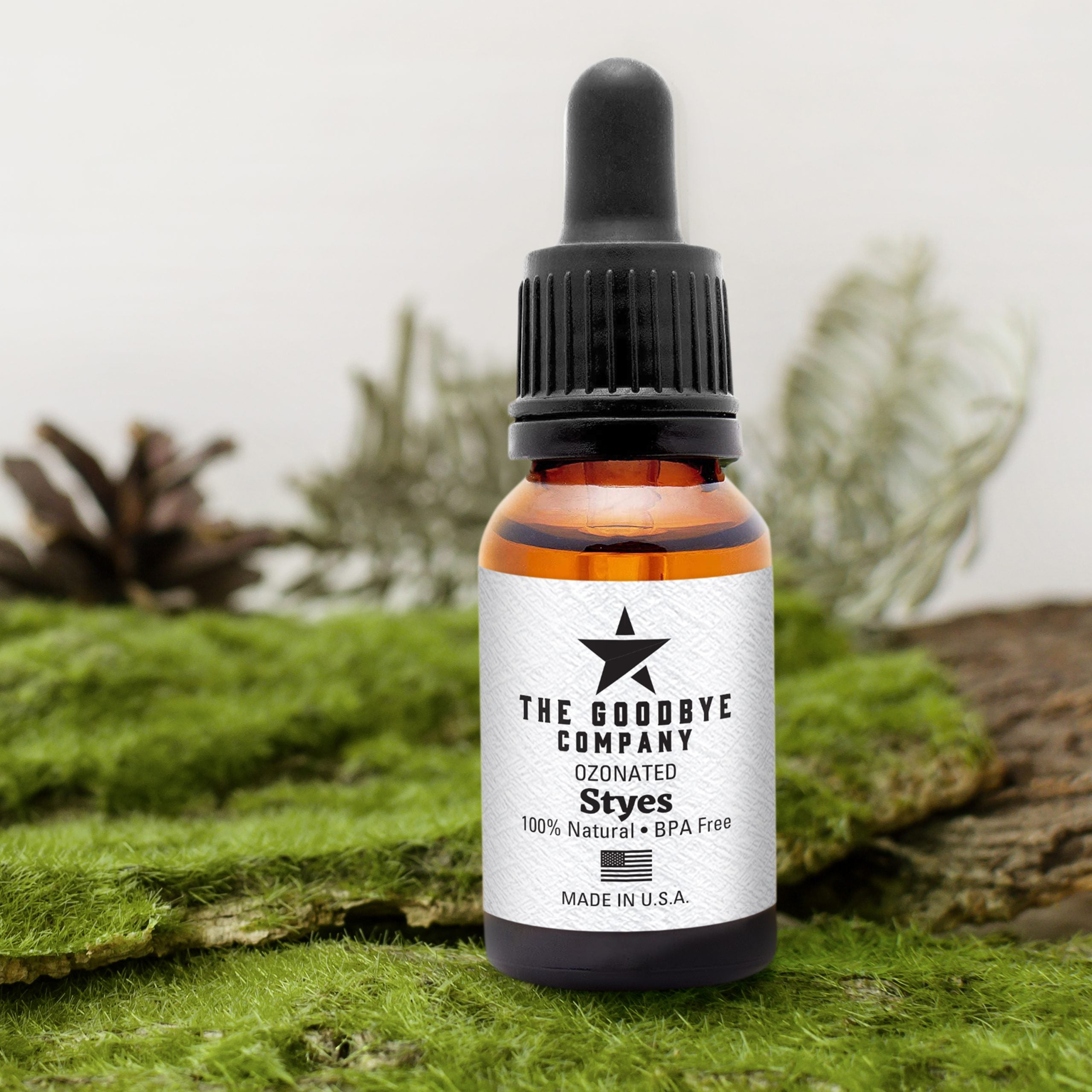 The Goodbye Company Ozonated Styes Serum for Styes Chalazion and Blepharitis